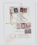 1918-1964 Collection of covers with "CONTROLE DES CHANGE"