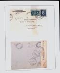 1918-1964 Collection of covers with "CONTROLE DES CHANGE"