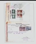 1918-1964 Collection of covers with "CONTROLE DES CHANGE"