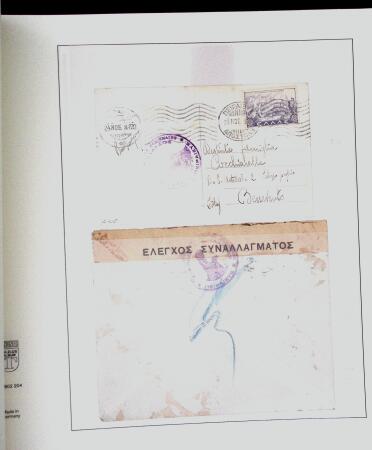 1918-1964 Collection of covers with "CONTROLE DES CHANGE"