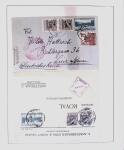 1918-1964 Collection of covers with "CONTROLE DES CHANGE"