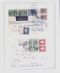 1918-1964 Collection of covers with "CONTROLE DES CHANGE"