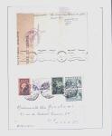1918-1964 Collection of covers with "CONTROLE DES CHANGE"