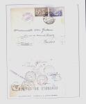 1918-1964 Collection of covers with "CONTROLE DES CHANGE"