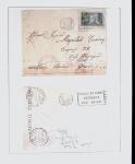 1918-1964 Collection of covers with "CONTROLE DES CHANGE"