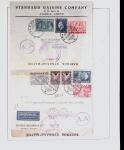 1918-1964 Collection of covers with "CONTROLE DES CHANGE"