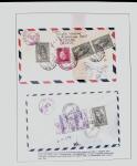 1918-1964 Collection of covers with "CONTROLE DES CHANGE"