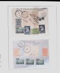 1918-1964 Collection of covers with "CONTROLE DES CHANGE"
