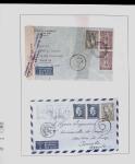 1918-1964 Collection of covers with "CONTROLE DES CHANGE"