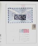 1918-1964 Collection of covers with "CONTROLE DES CHANGE"
