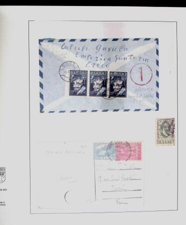 1918-1964 Collection of covers with "CONTROLE DES CHANGE"