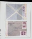 1918-1964 Collection of covers with "CONTROLE DES CHANGE"
