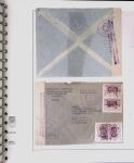 1918-1964 Collection of covers with "CONTROLE DES CHANGE"