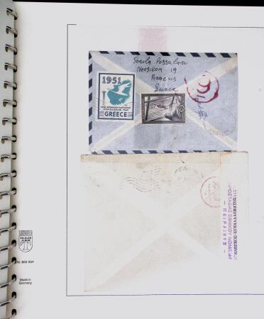 1918-1964 Collection of covers with "CONTROLE DES CHANGE"
