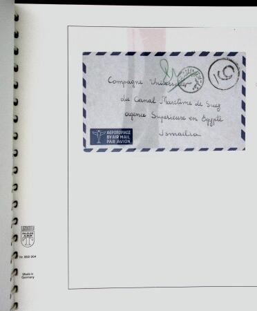 1918-1964 Collection of covers with "CONTROLE DES CHANGE"