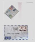 1918-1964 Collection of covers with "CONTROLE DES CHANGE"