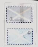 1918-1964 Collection of covers with "CONTROLE DES CHANGE"