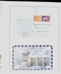 1918-1964 Collection of covers with "CONTROLE DES CHANGE"