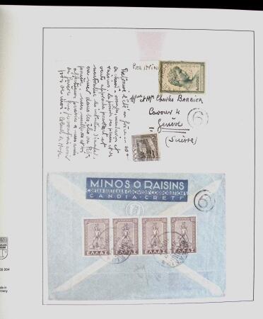 1918-1964 Collection of covers with "CONTROLE DES CHANGE"
