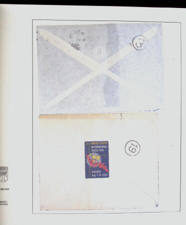 1918-1964 Collection of covers with "CONTROLE DES CHANGE"