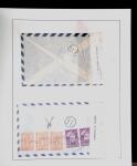 1918-1964 Collection of covers with "CONTROLE DES CHANGE"