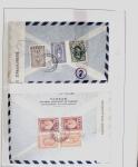 1918-1964 Collection of covers with "CONTROLE DES CHANGE"