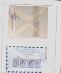 1918-1964 Collection of covers with "CONTROLE DES CHANGE"