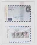 1918-1964 Collection of covers with "CONTROLE DES CHANGE"