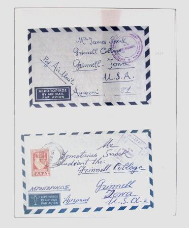 1918-1964 Collection of covers with "CONTROLE DES CHANGE"
