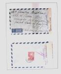 1918-1964 Collection of covers with "CONTROLE DES CHANGE"