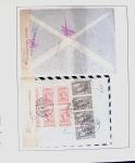 1918-1964 Collection of covers with "CONTROLE DES CHANGE"