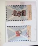 1918-1964 Collection of covers with "CONTROLE DES CHANGE"