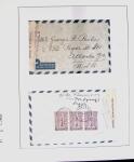 1918-1964 Collection of covers with "CONTROLE DES CHANGE"