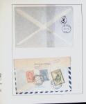 1918-1964 Collection of covers with "CONTROLE DES CHANGE"