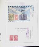 1918-1964 Collection of covers with "CONTROLE DES CHANGE"