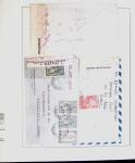 1918-1964 Collection of covers with "CONTROLE DES CHANGE"