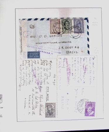 1918-1964 Collection of covers with "CONTROLE DES CHANGE"