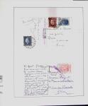 1918-1964 Collection of covers with "CONTROLE DES CHANGE"