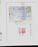 1918-1964 Collection of covers with "CONTROLE DES CHANGE"