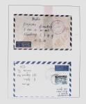 1918-1964 Collection of covers with "CONTROLE DES CHANGE"