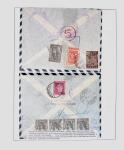 1918-1964 Collection of covers with "CONTROLE DES CHANGE"