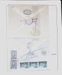 1918-1964 Collection of covers with "CONTROLE DES CHANGE"