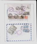 1918-1964 Collection of covers with "CONTROLE DES CHANGE"