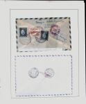 1918-1964 Collection of covers with "CONTROLE DES CHANGE"