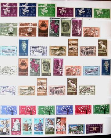 1880-1995 Collection of mint (used at the begining)