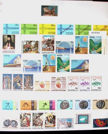 1880-1995 Collection of mint (used at the begining)