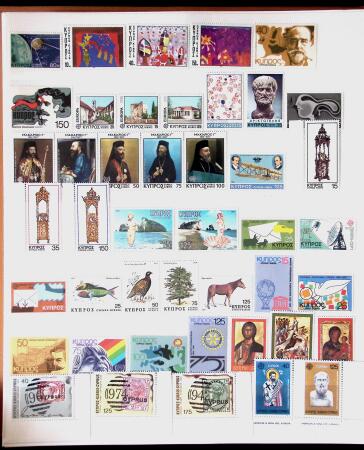 1880-1995 Collection of mint (used at the begining)