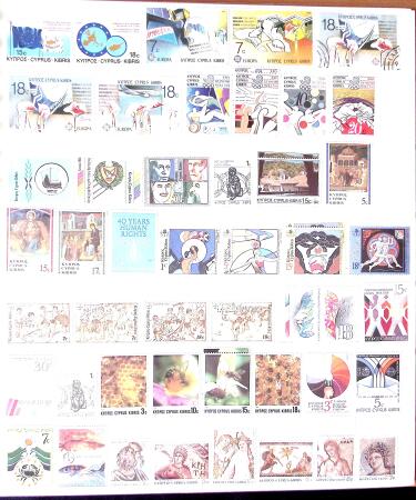 1880-1995 Collection of mint (used at the begining)