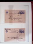 POSTAL STATIONERY Collection from Large Hermes Head