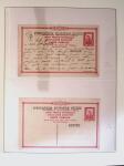 POSTAL STATIONERY Collection from Large Hermes Head